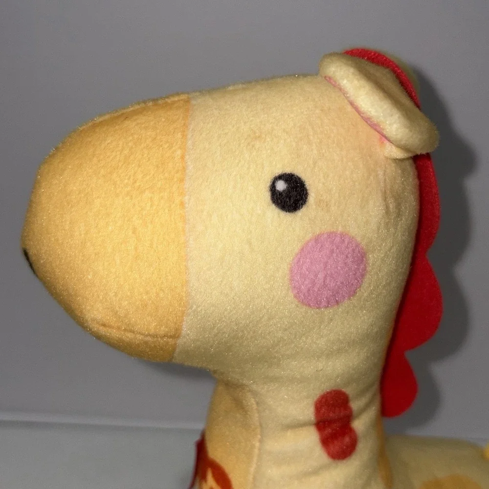 Fisher Price Giraffe Soothe and Glow Yellow Music Light Plush 9